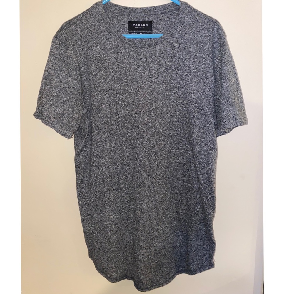 Pacsun Grey mesh Tee Shirt